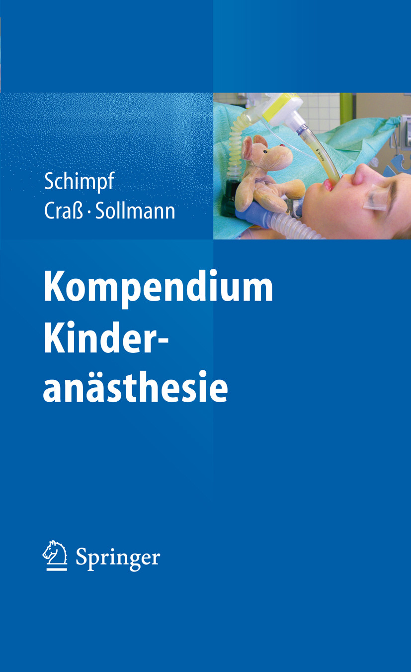 Cover Kompendium Kinderanästhesie