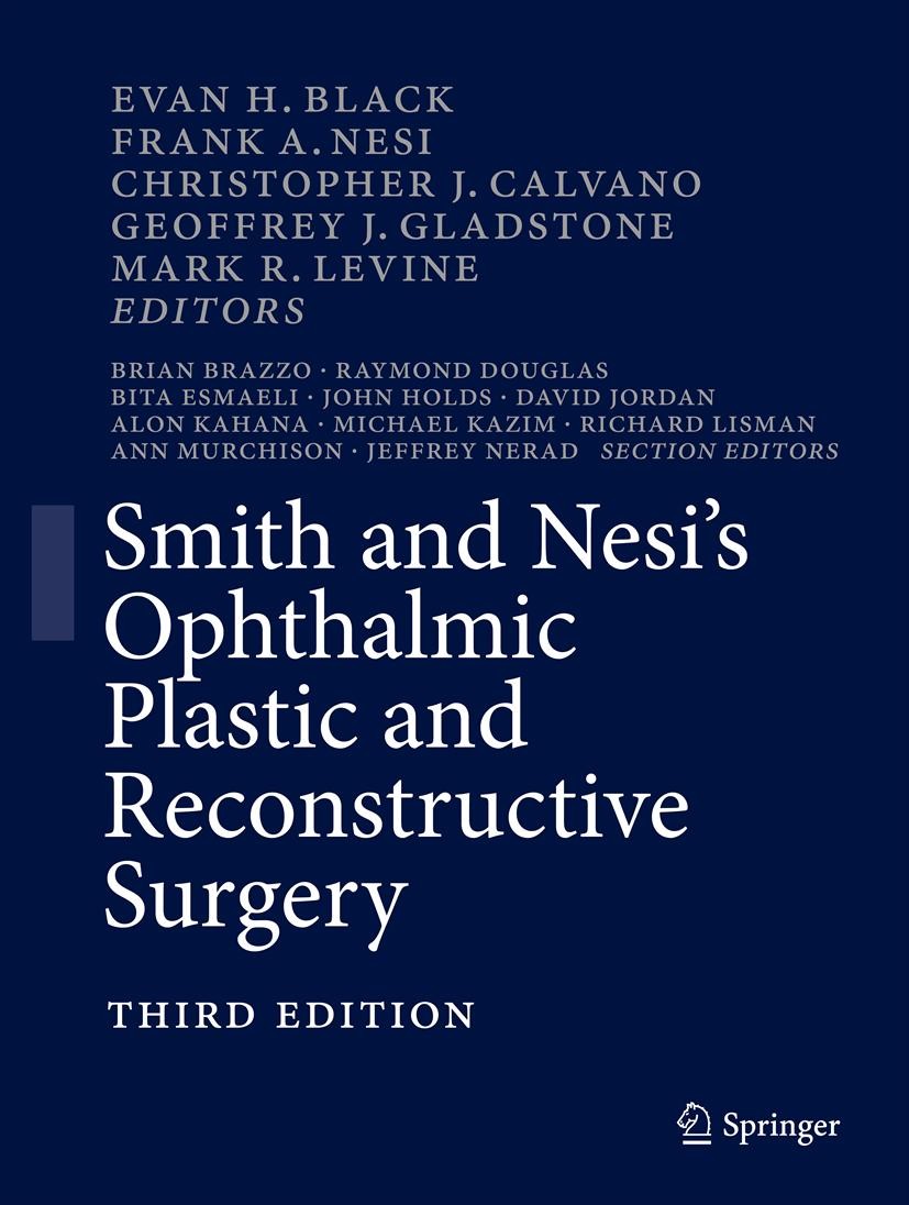 Cover Smith and Nesi's Ophthalmic Plastic and Reconstructive Surgery