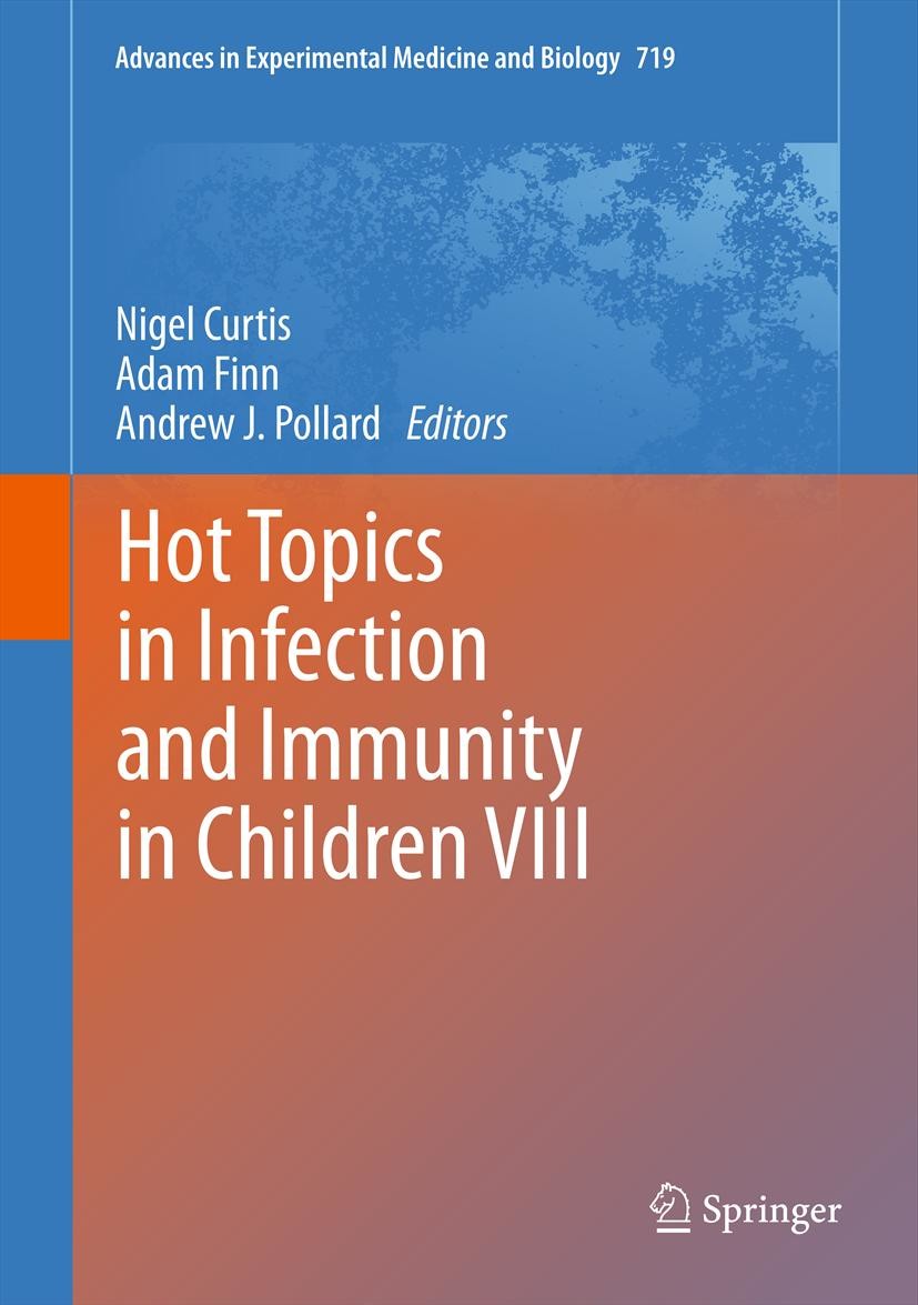 Cover Hot Topics in Infection and Immunity in Children VIII