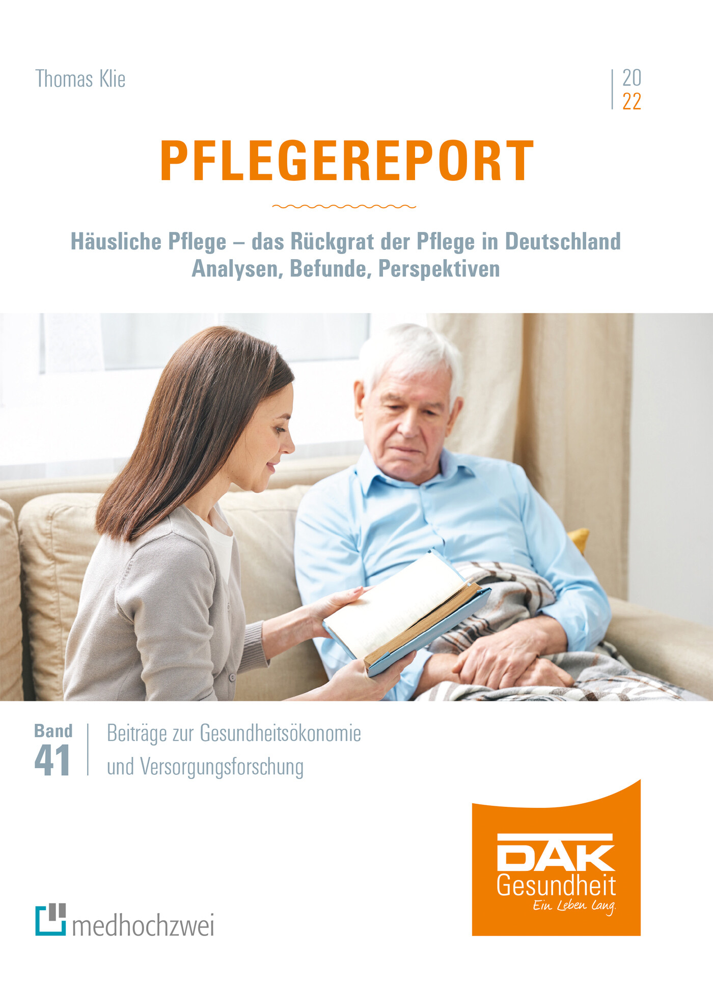 Cover Pflegereport 2022