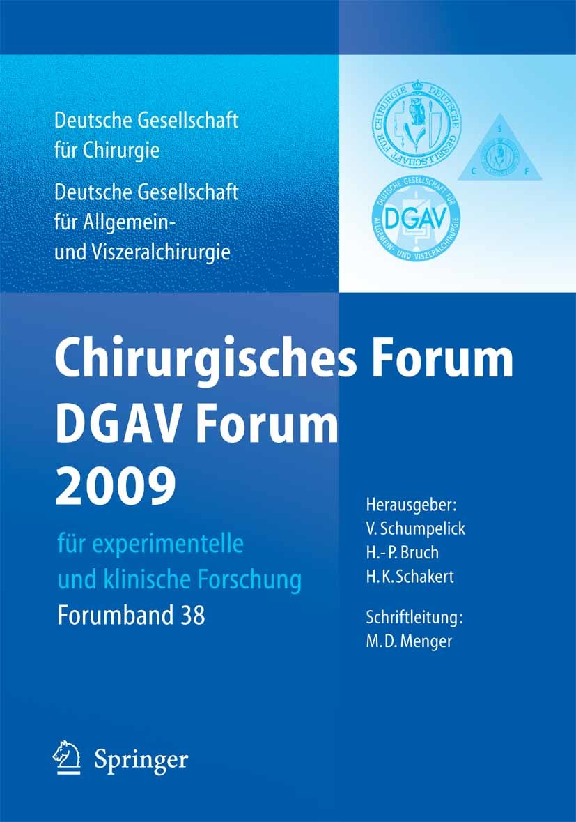 Chirurgisches Forum und DGAV 2009