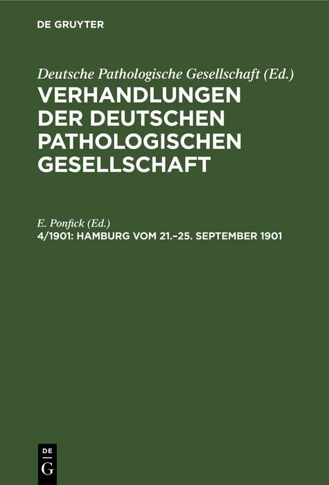 Cover Hamburg vom 21.-25. September 1901