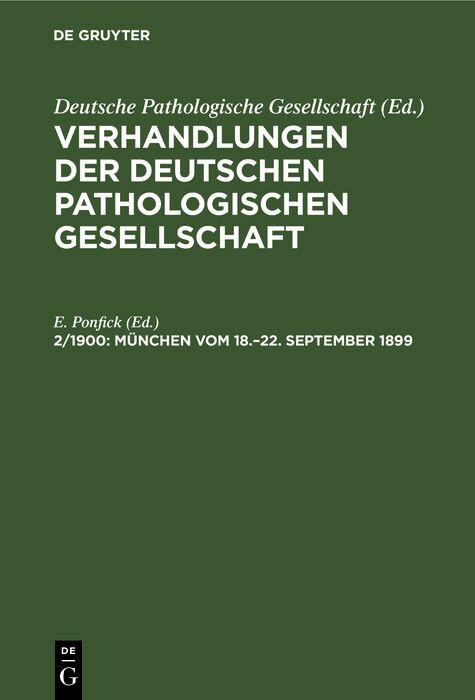 München vom 18.-22. September 1899