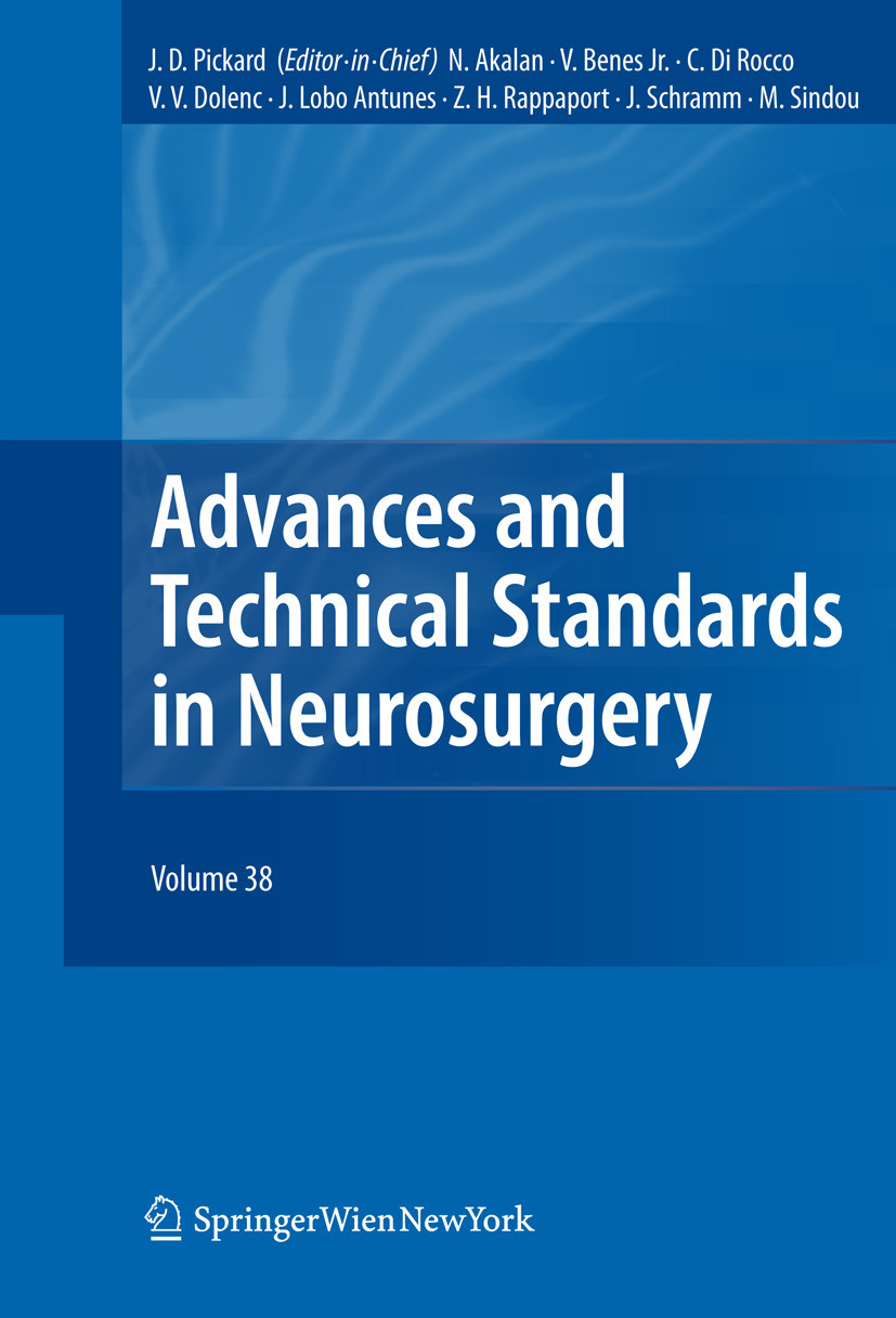 Cover Advances and Technical Standards in Neurosurgery