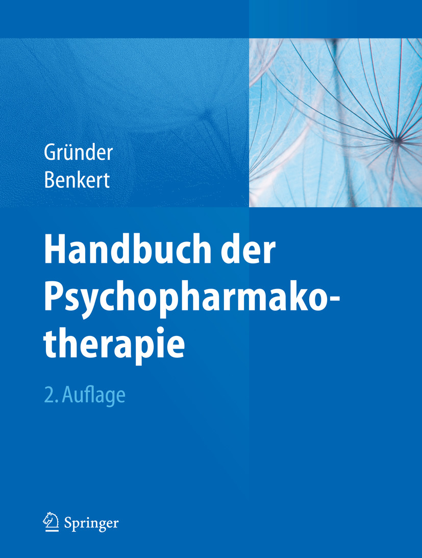 Cover Handbuch der Psychopharmakotherapie