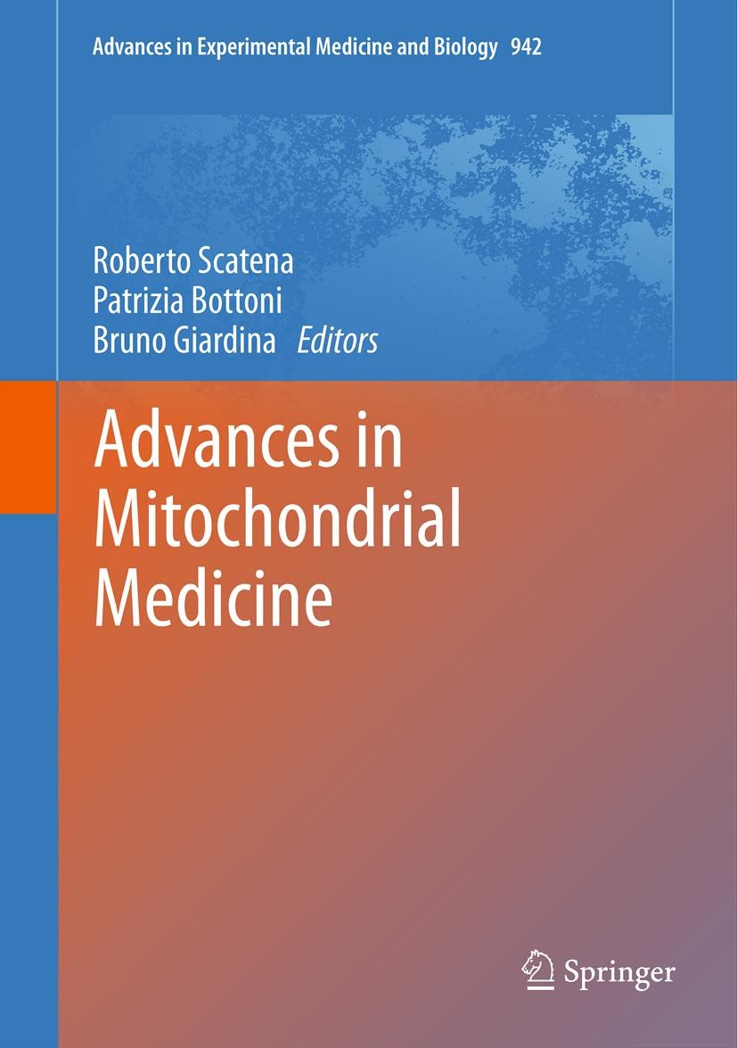 Cover Advances in Mitochondrial Medicine