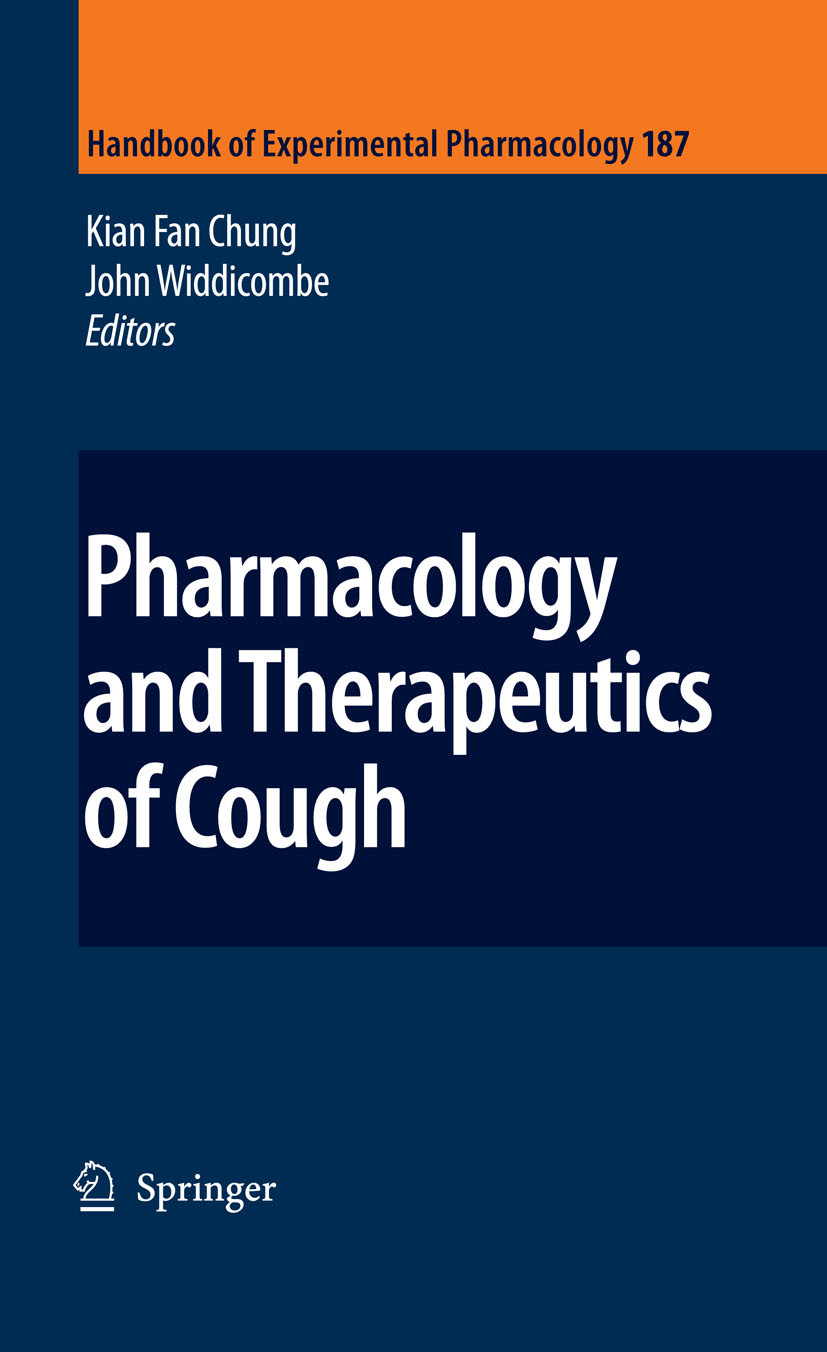 Cover Pharmacology and Therapeutics of Cough