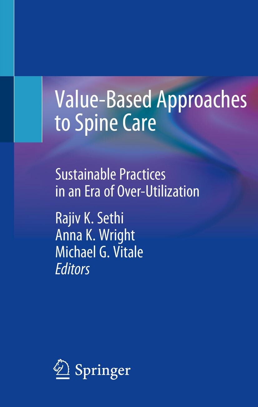 Cover Value-Based Approaches to Spine Care