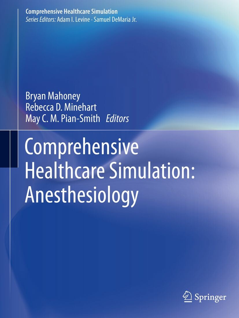 Cover Comprehensive  Healthcare Simulation: Anesthesiology