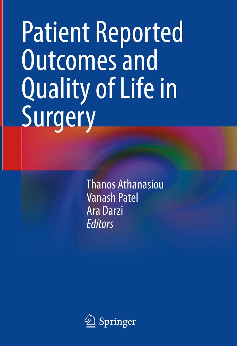 Cover Patient Reported Outcomes and Quality of Life in Surgery