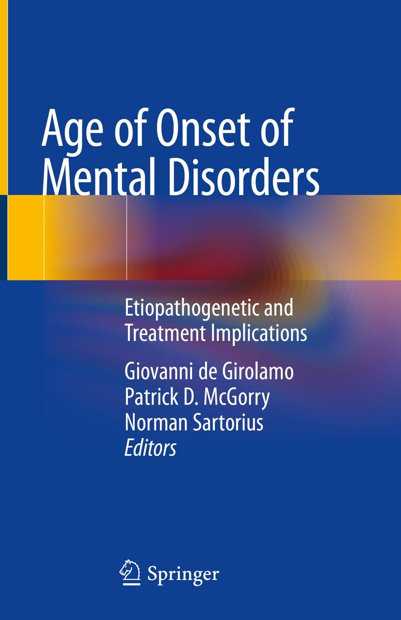 Cover Age of Onset of Mental Disorders