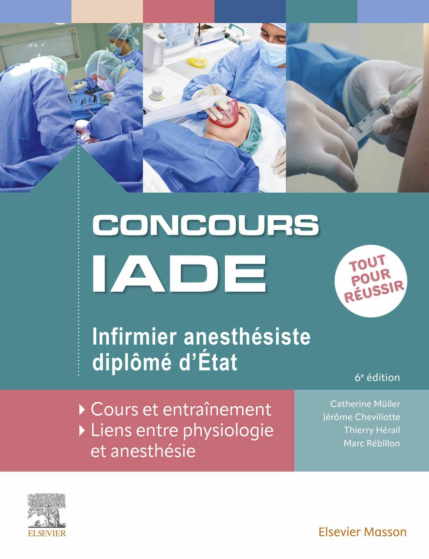 Cover Concours IADE - Infirmier anesthésiste diplômé d'Etat