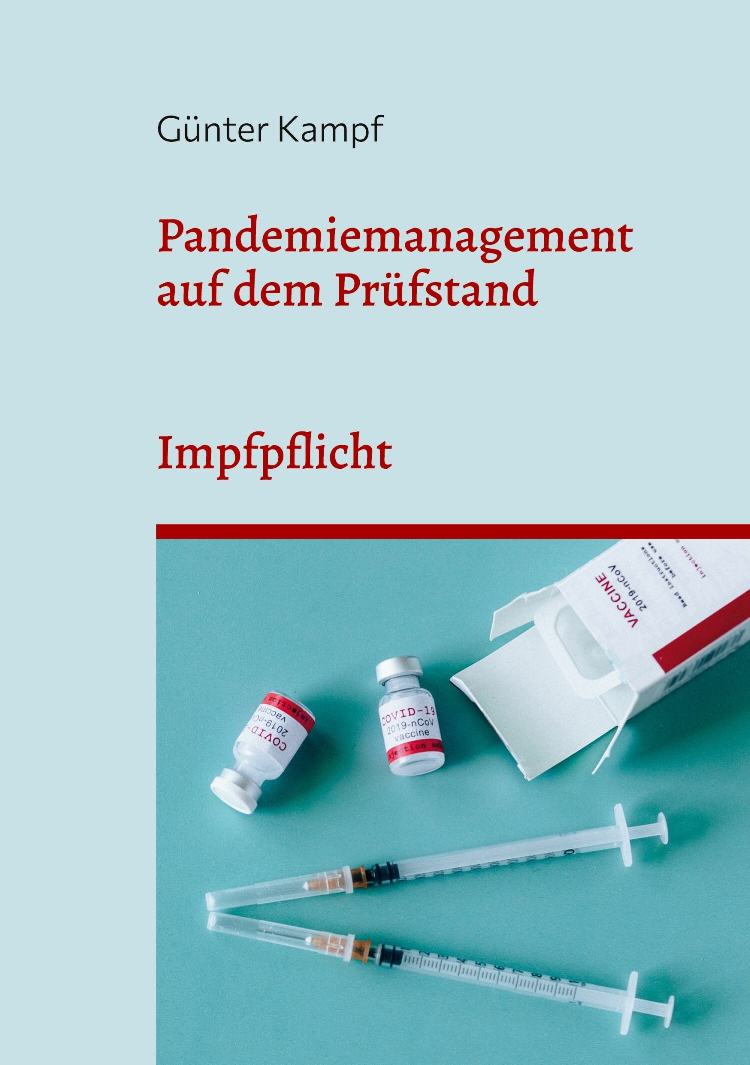 Cover Pandemiemanagement auf dem Prüfstand