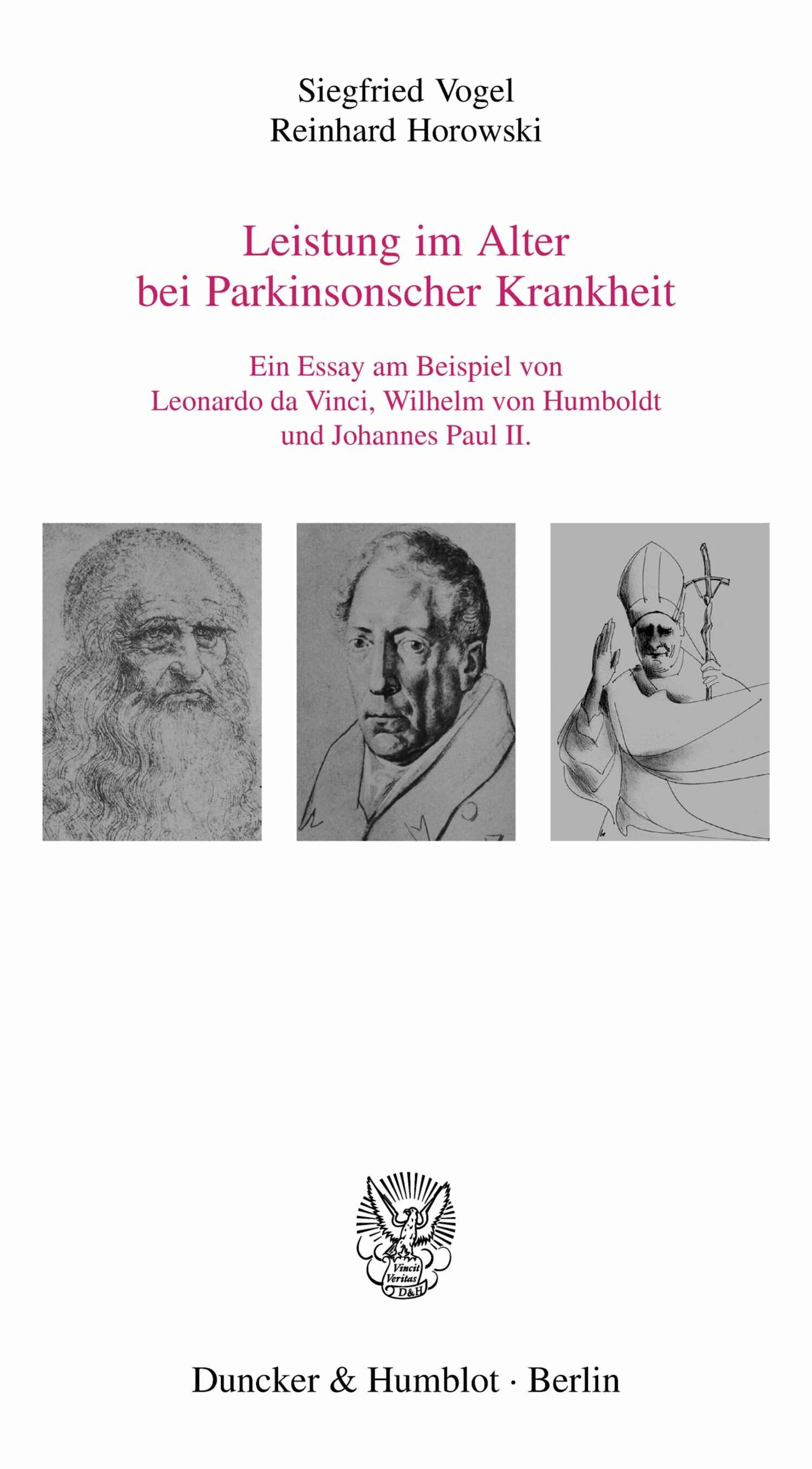 Cover Leistung im Alter bei Parkinsonscher Krankheit.