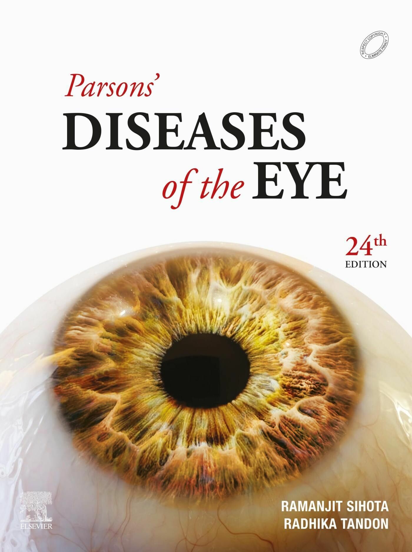 Cover Parsons' Diseases of the Eye
