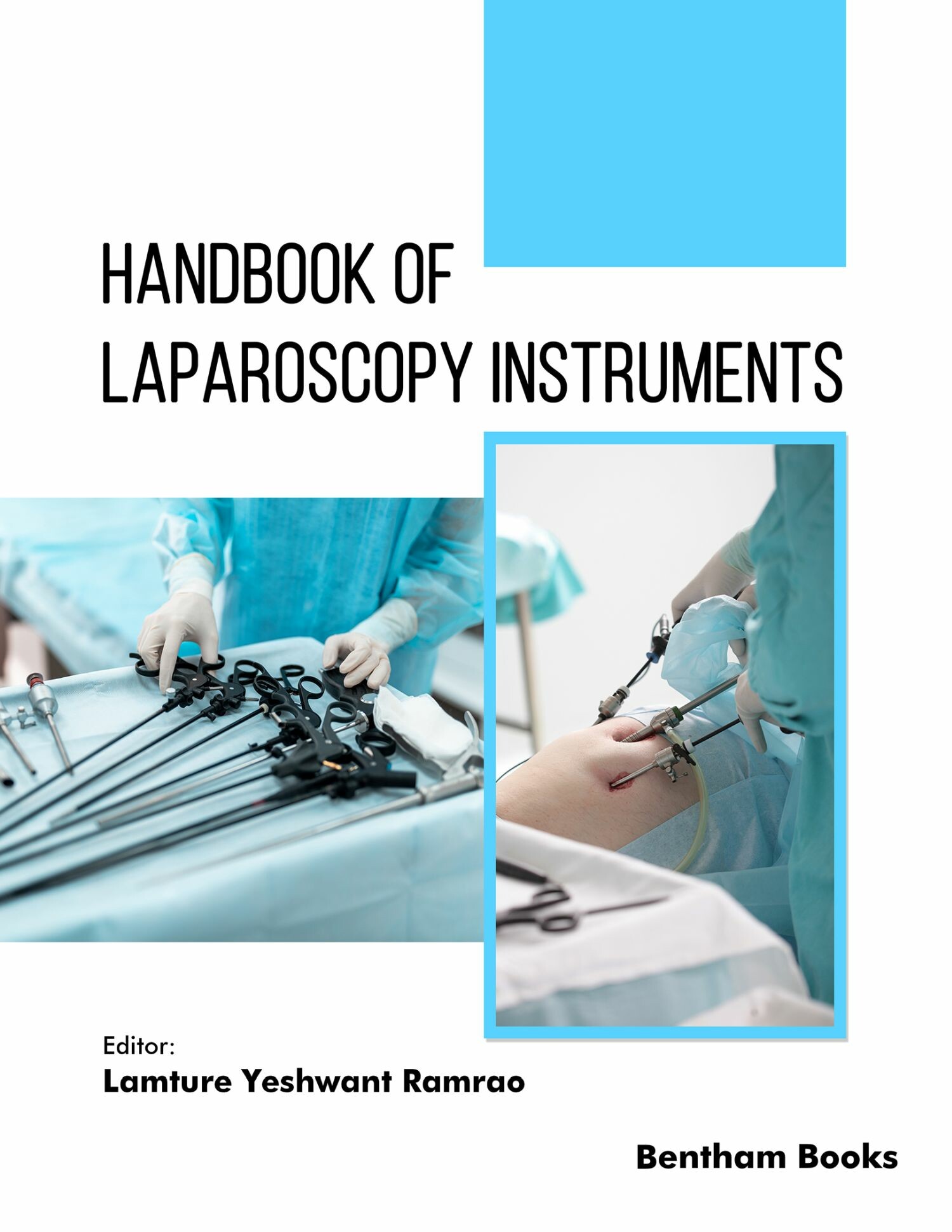 Cover Handbook of Laparoscopy Instruments