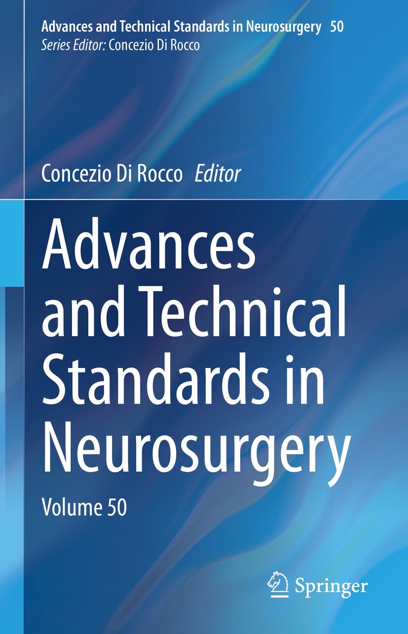 Cover Advances and Technical Standards in Neurosurgery