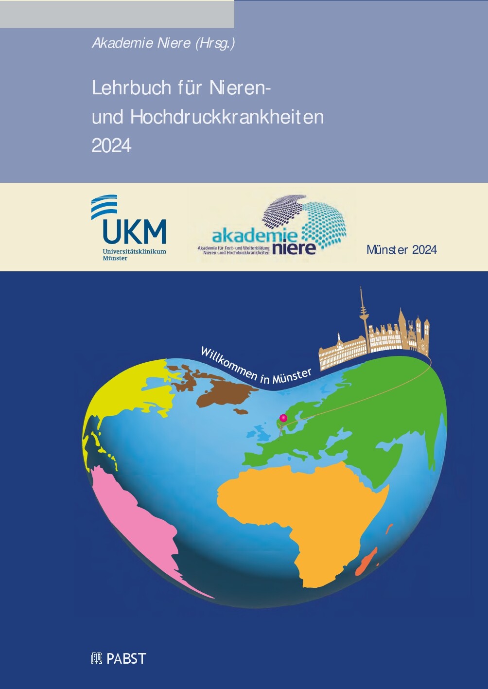 Cover Lehrbuch für Nieren- und Hochdruckkrankheiten 2024