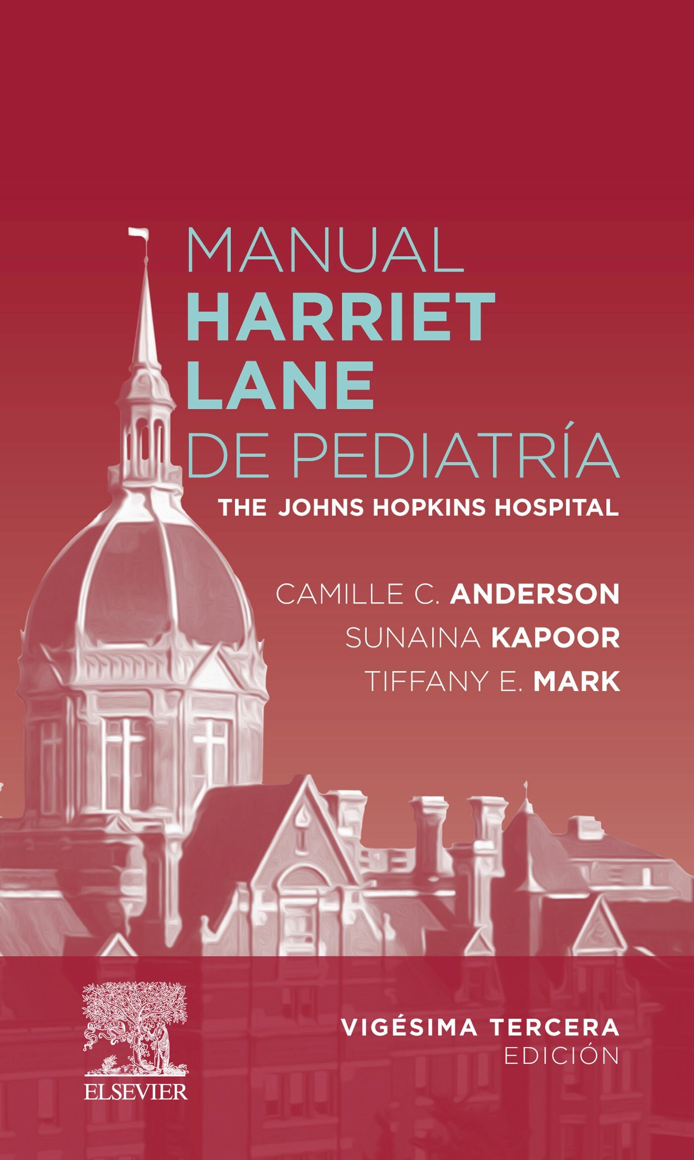 Cover Manual Harriet Lane de pediatría