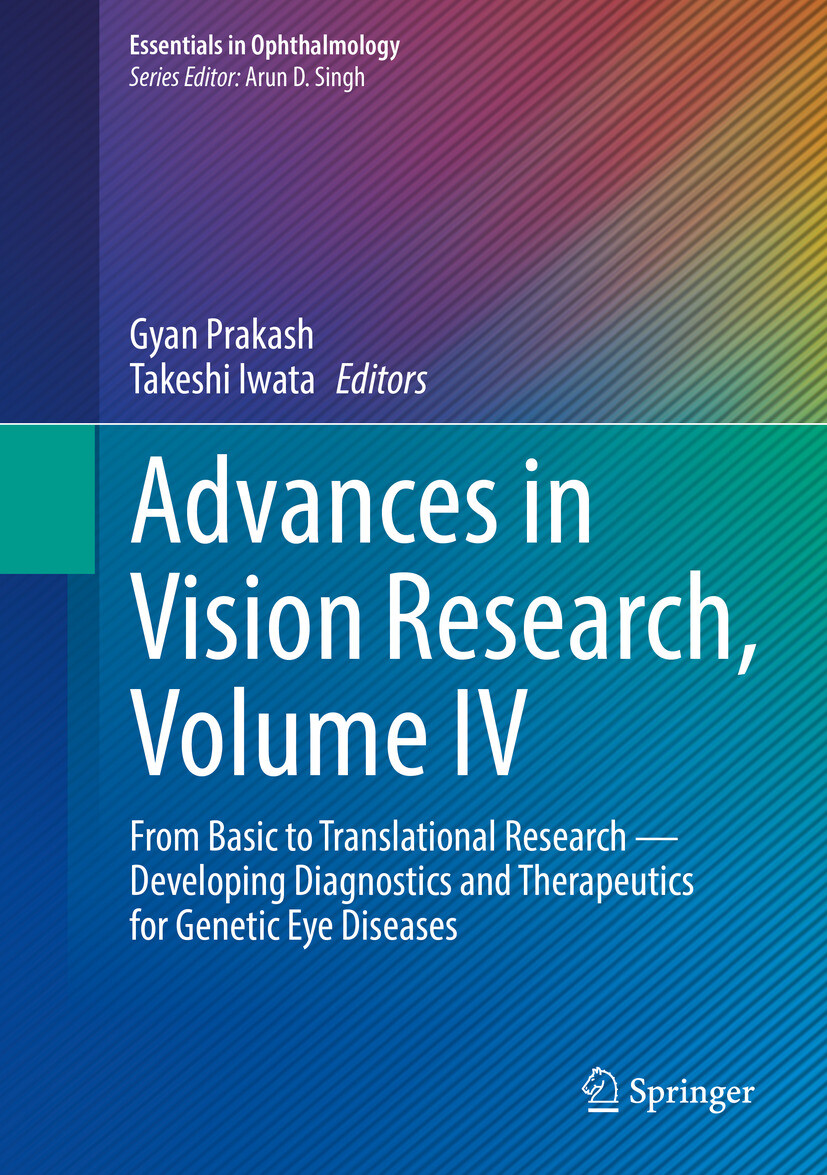 Cover Advances in Vision Research, Volume IV