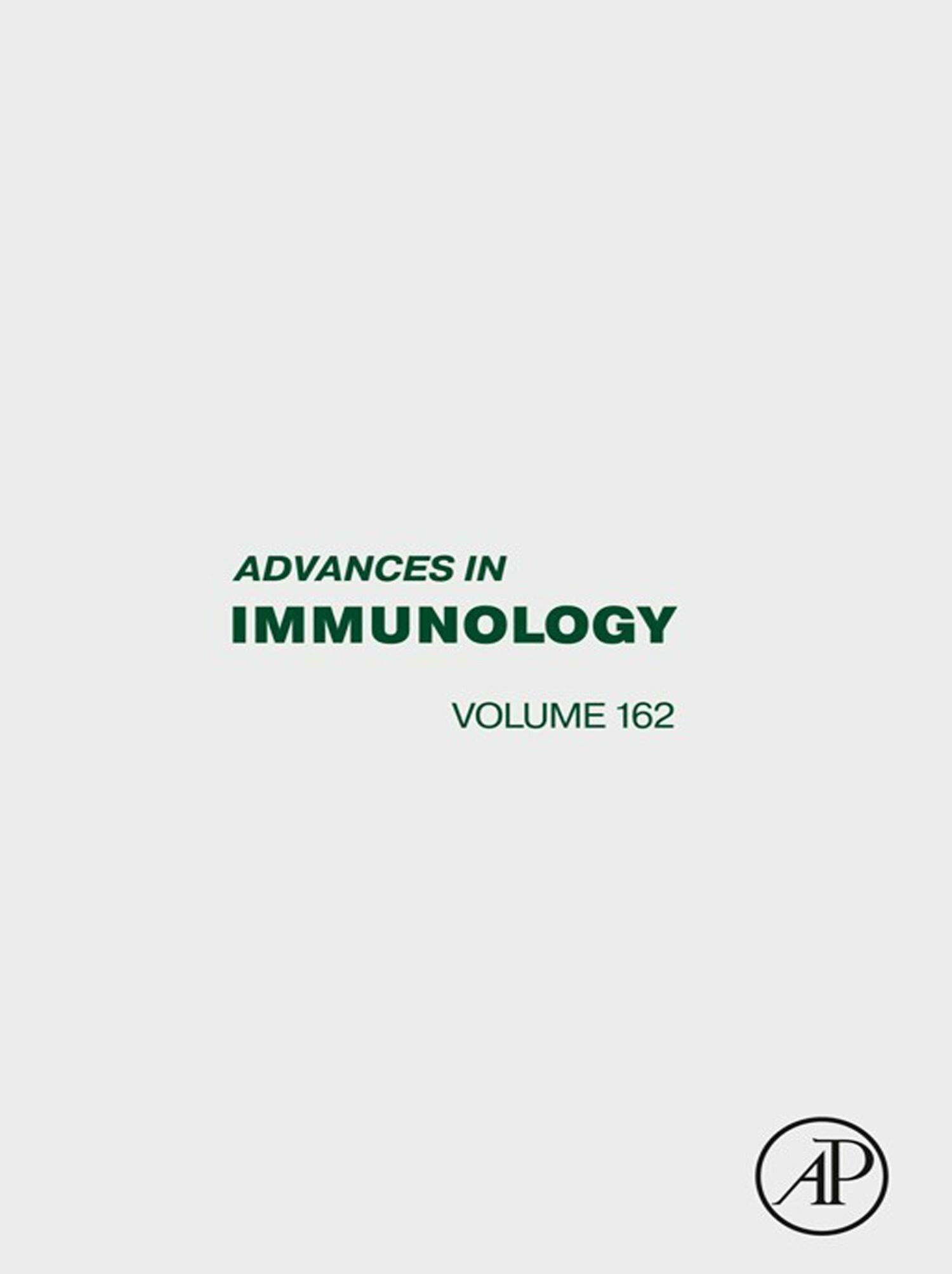 Cover Advances in Immunology