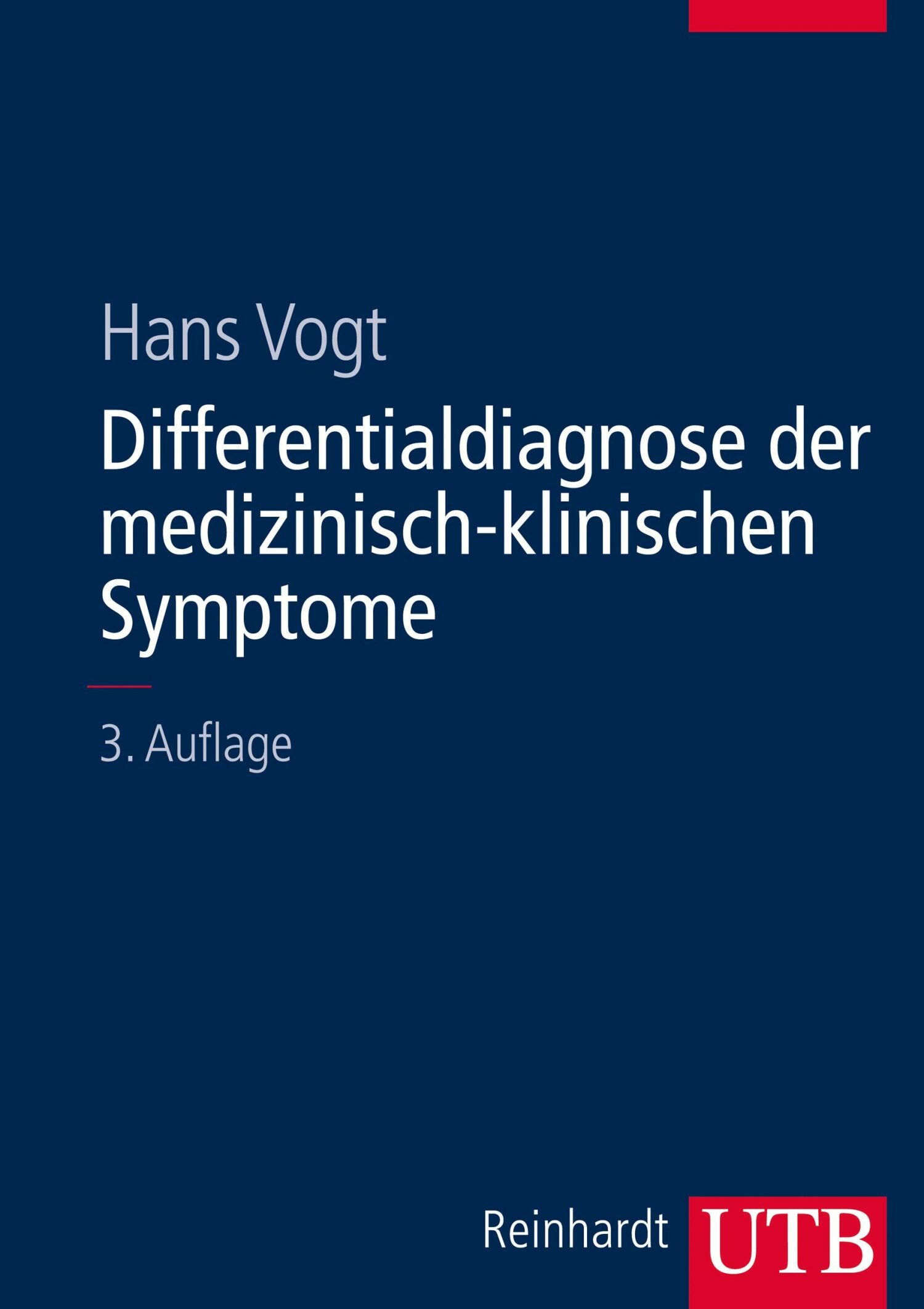 Cover Differentialdiagnose der medizinisch-klinischen Symptome