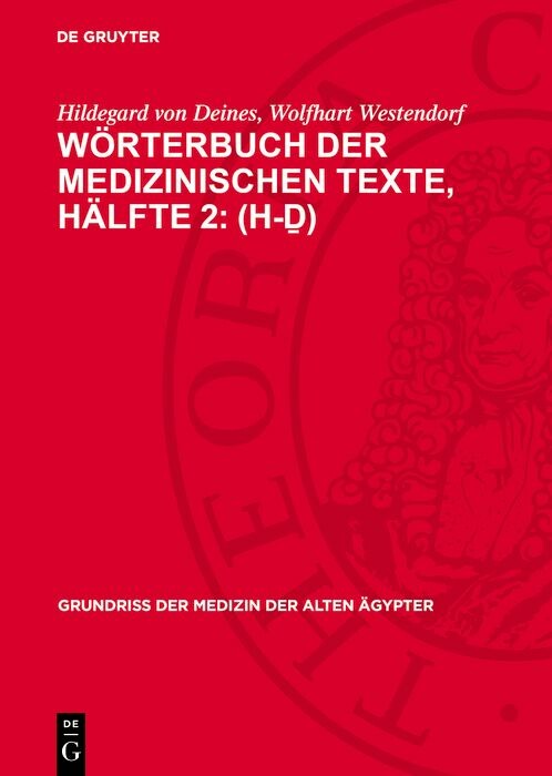Cover Wörterbuch der medizinischen Texte, Hälfte 2: (h-?)