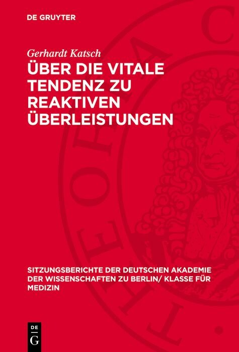 Cover Über die vitale Tendenz zu reaktiven Überleistungen