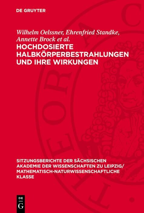 Cover Hochdosierte Halbkörperbestrahlungen und ihre Wirkungen