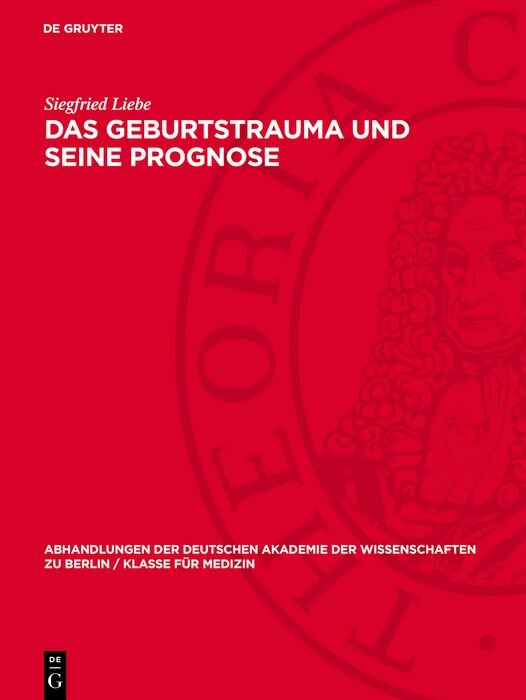 Cover Das Geburtstrauma und seine Prognose
