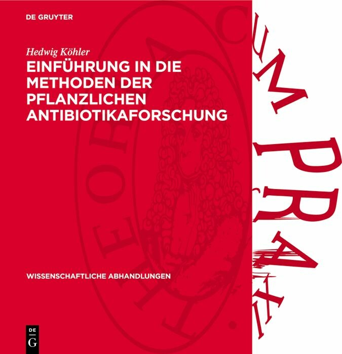 Cover Einführung in die Methoden der pflanzlichen Antibiotikaforschung