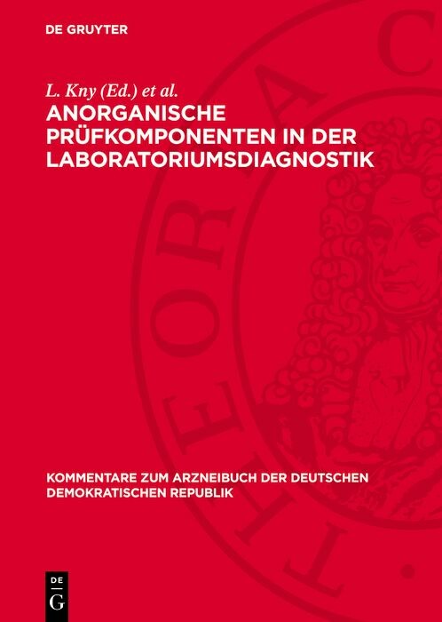 Cover Anorganische Prüfkomponenten in der Laboratoriumsdiagnostik