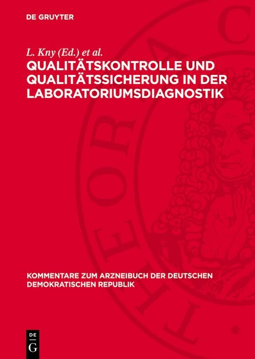 Cover Qualitätskontrolle und Qualitätssicherung in der Laboratoriumsdiagnostik