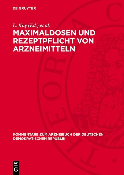 Maximaldosen und Rezeptpflicht von Arzneimitteln