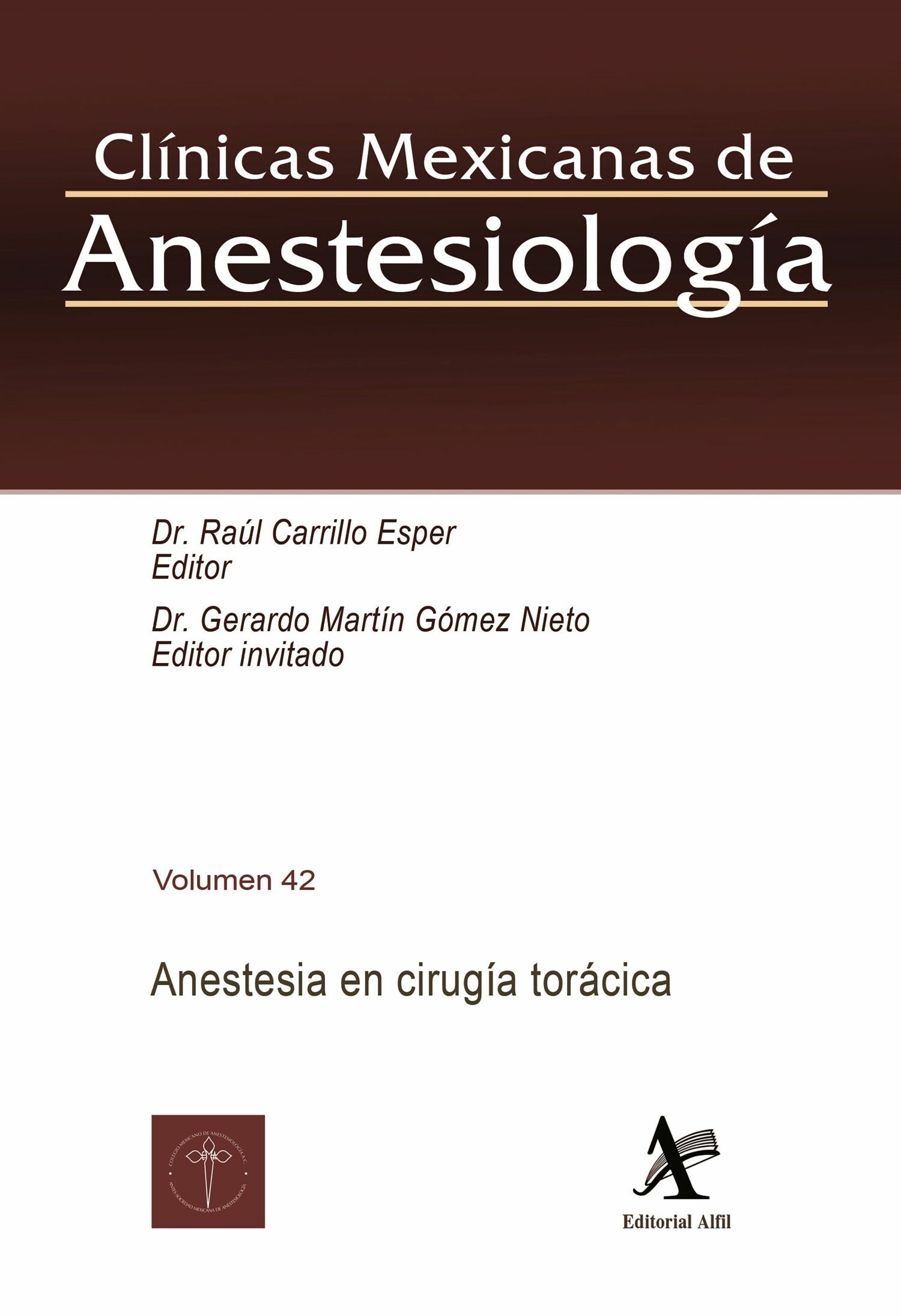 Cover Anestesia en cirugía torácica