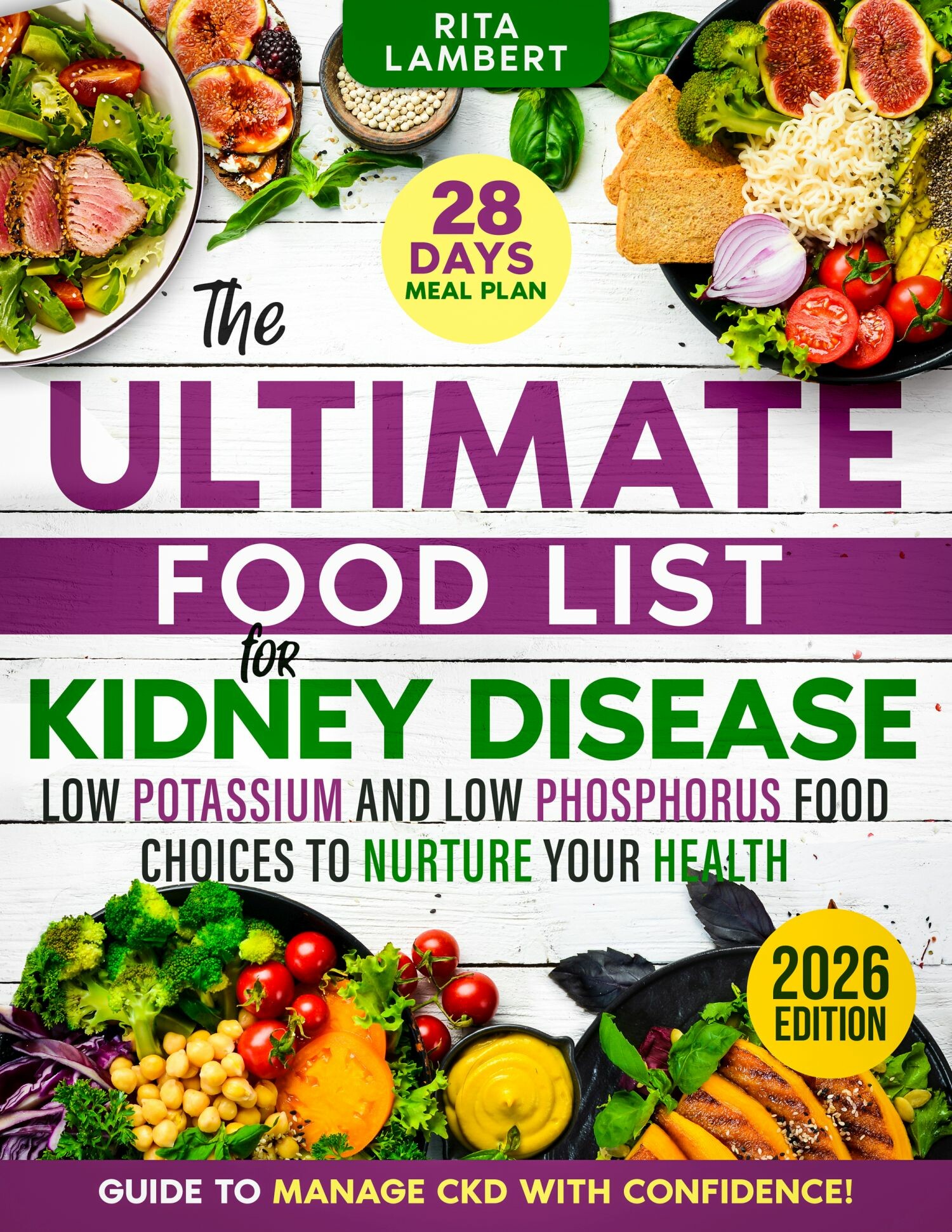 Cover The Ultimate Food List for Kidney Disease