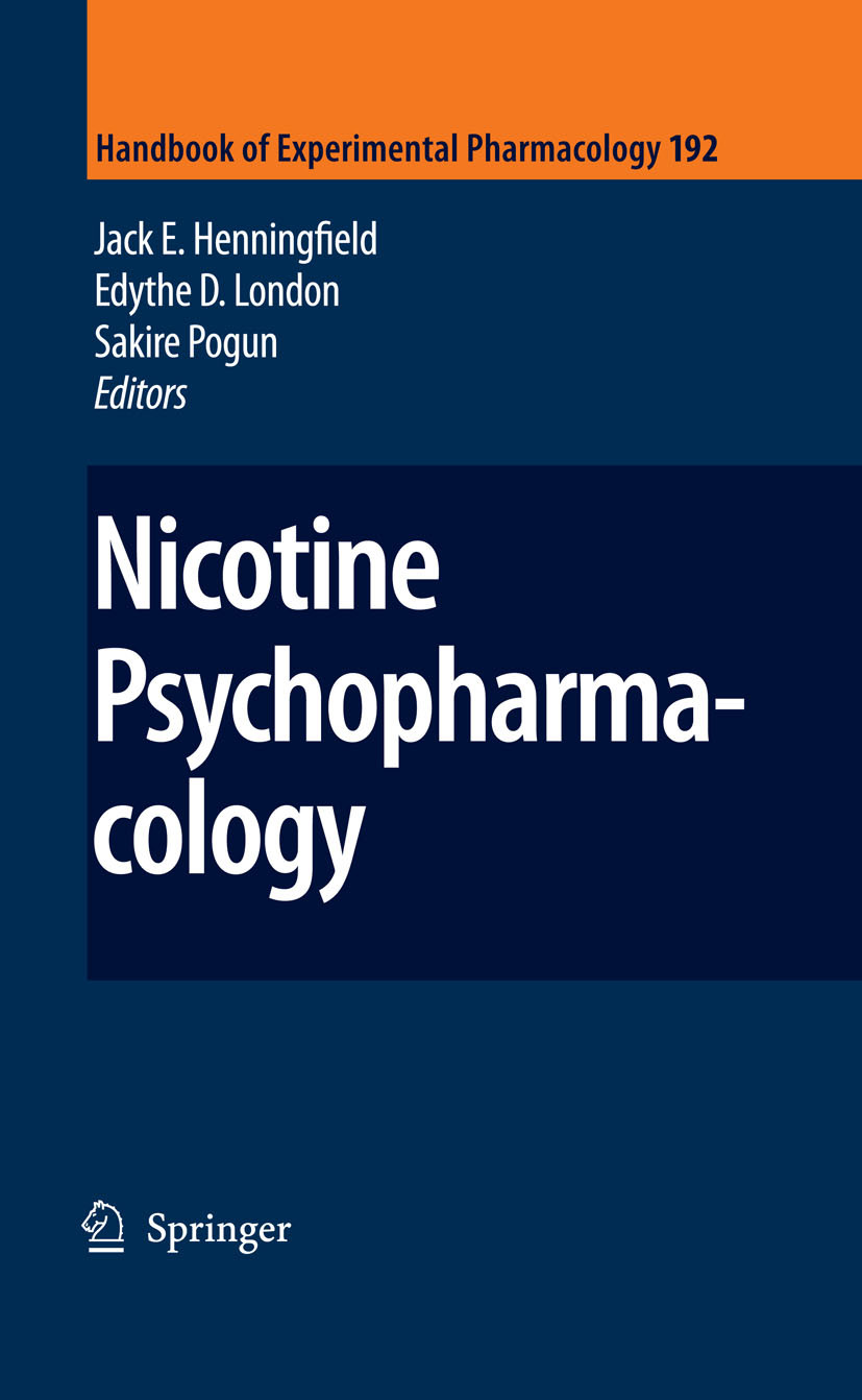 Cover Nicotine Psychopharmacology