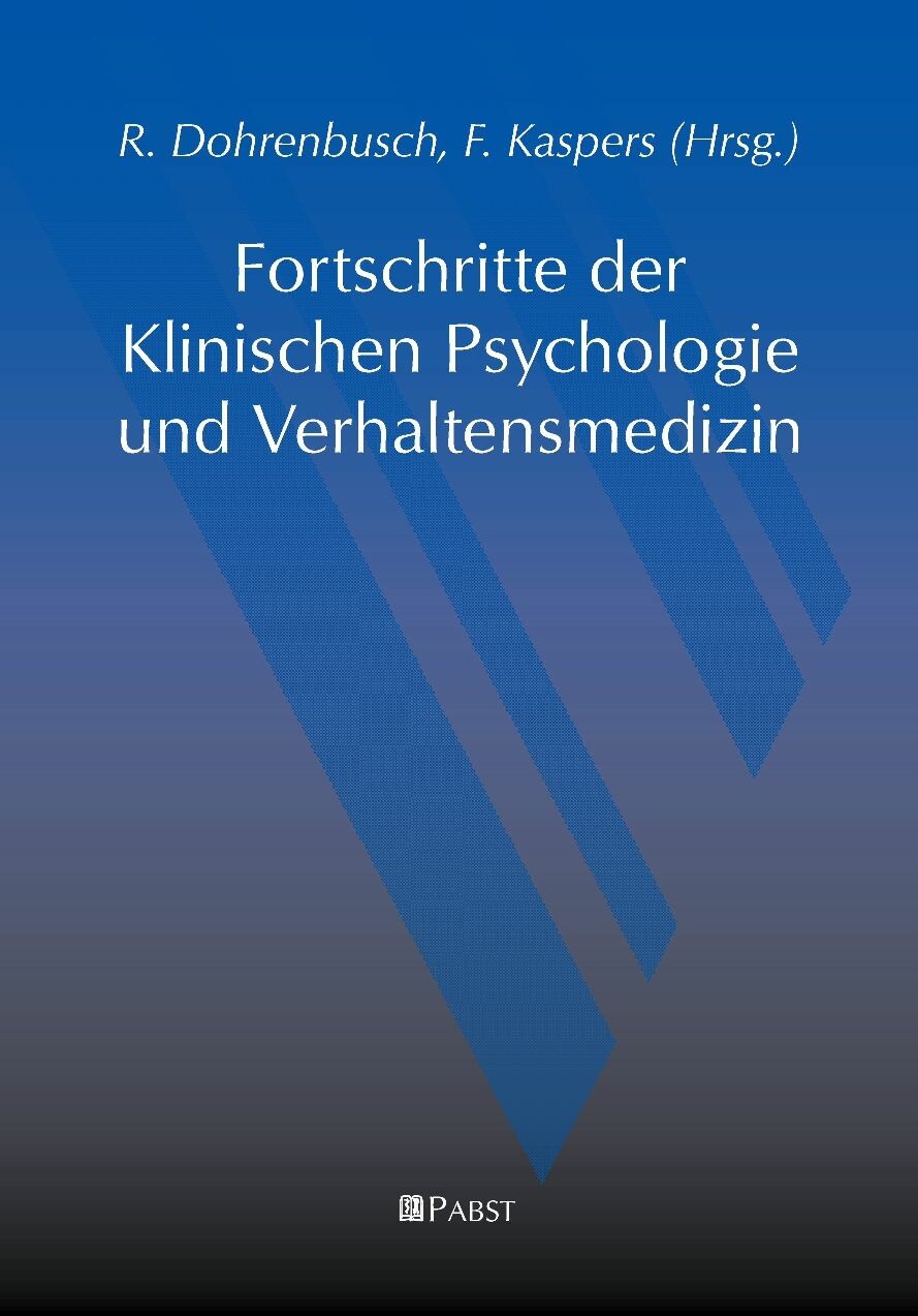 Fortschritte der Klinischen Psychologie und Verhaltensmedizin