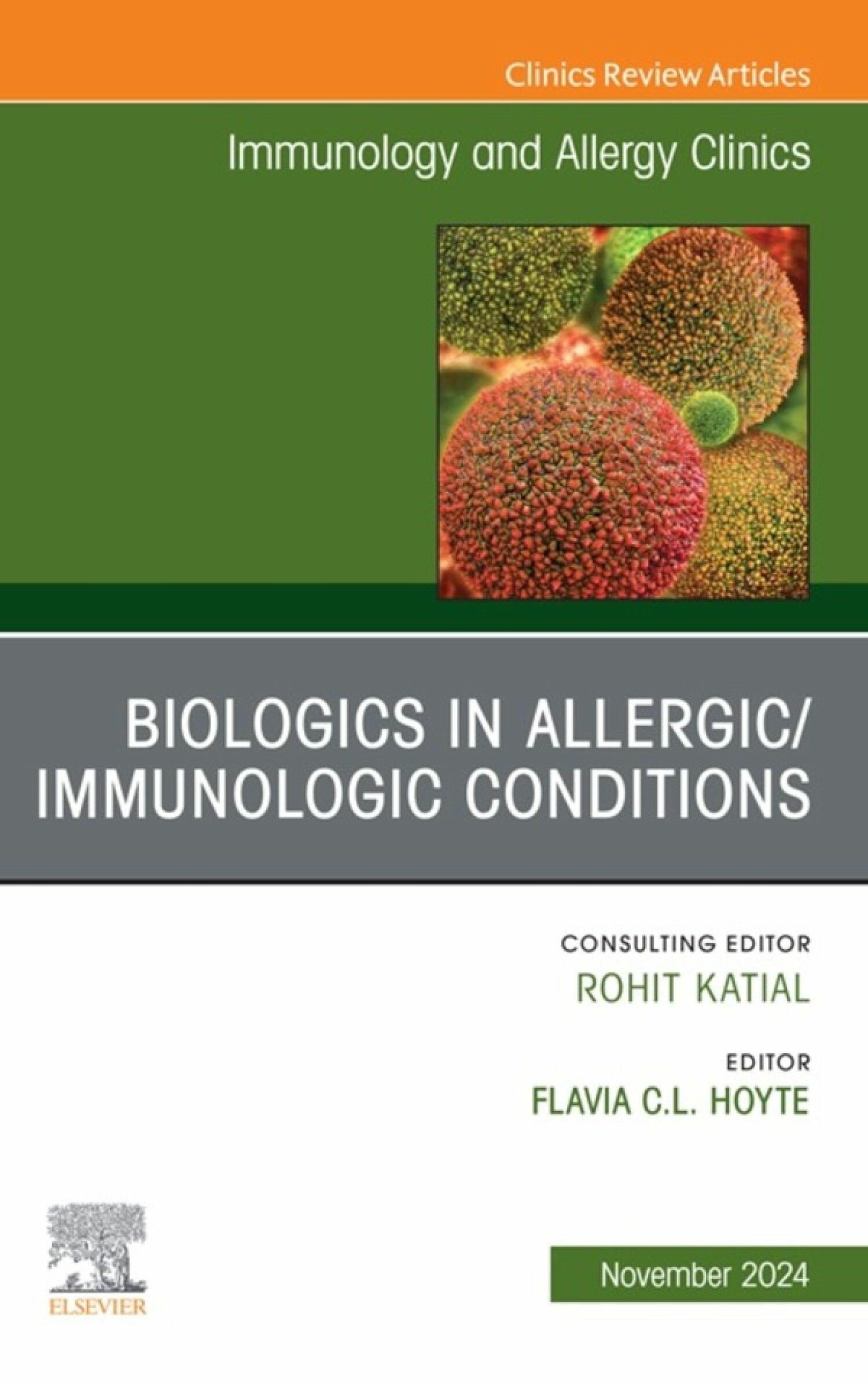 Cover Biologics in Allergic/Immunologic Conditions, An Issue of Immunology and Allergy Clinics of North America