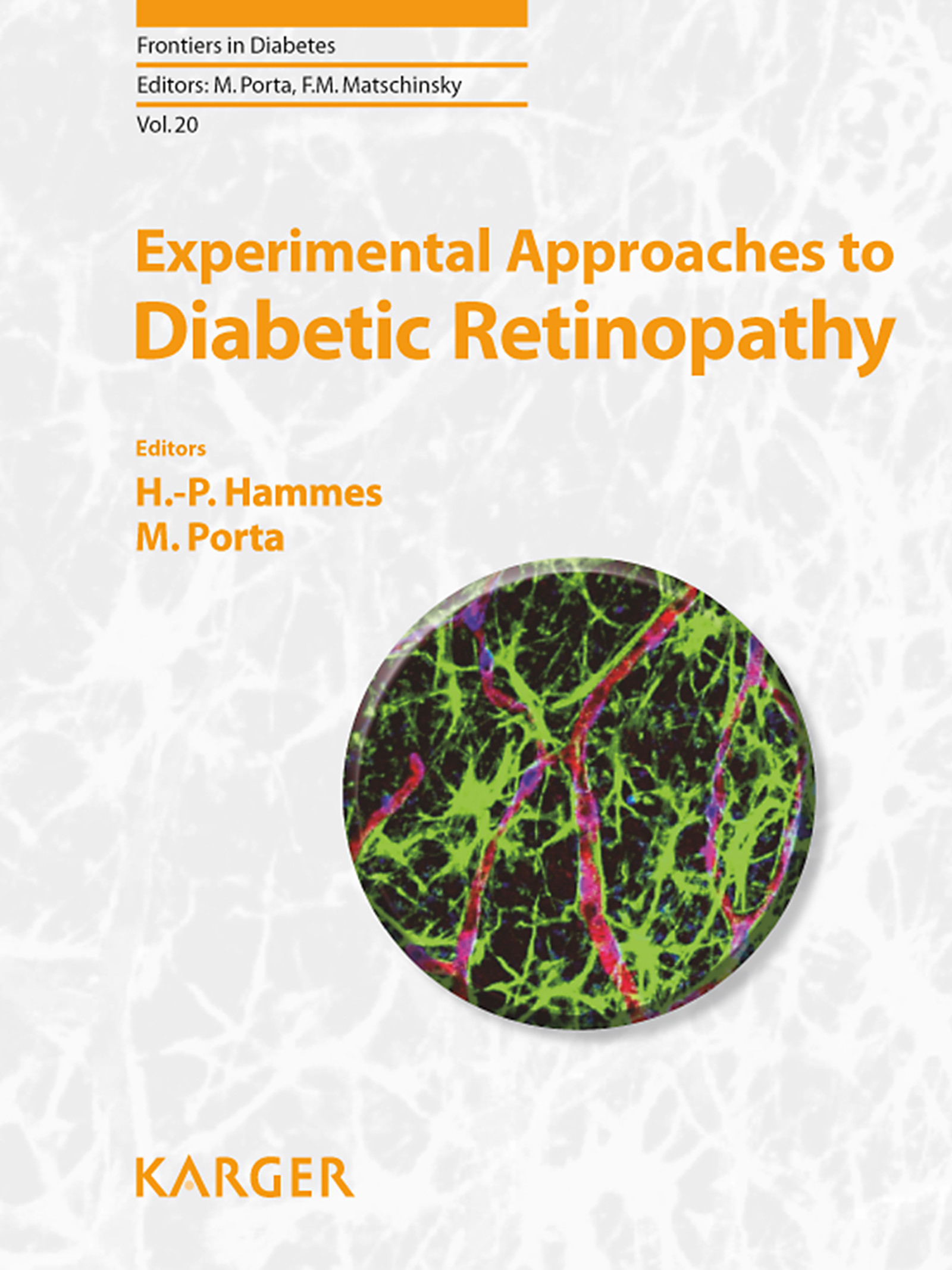 Cover Experimental Approaches to Diabetic Retinopathy