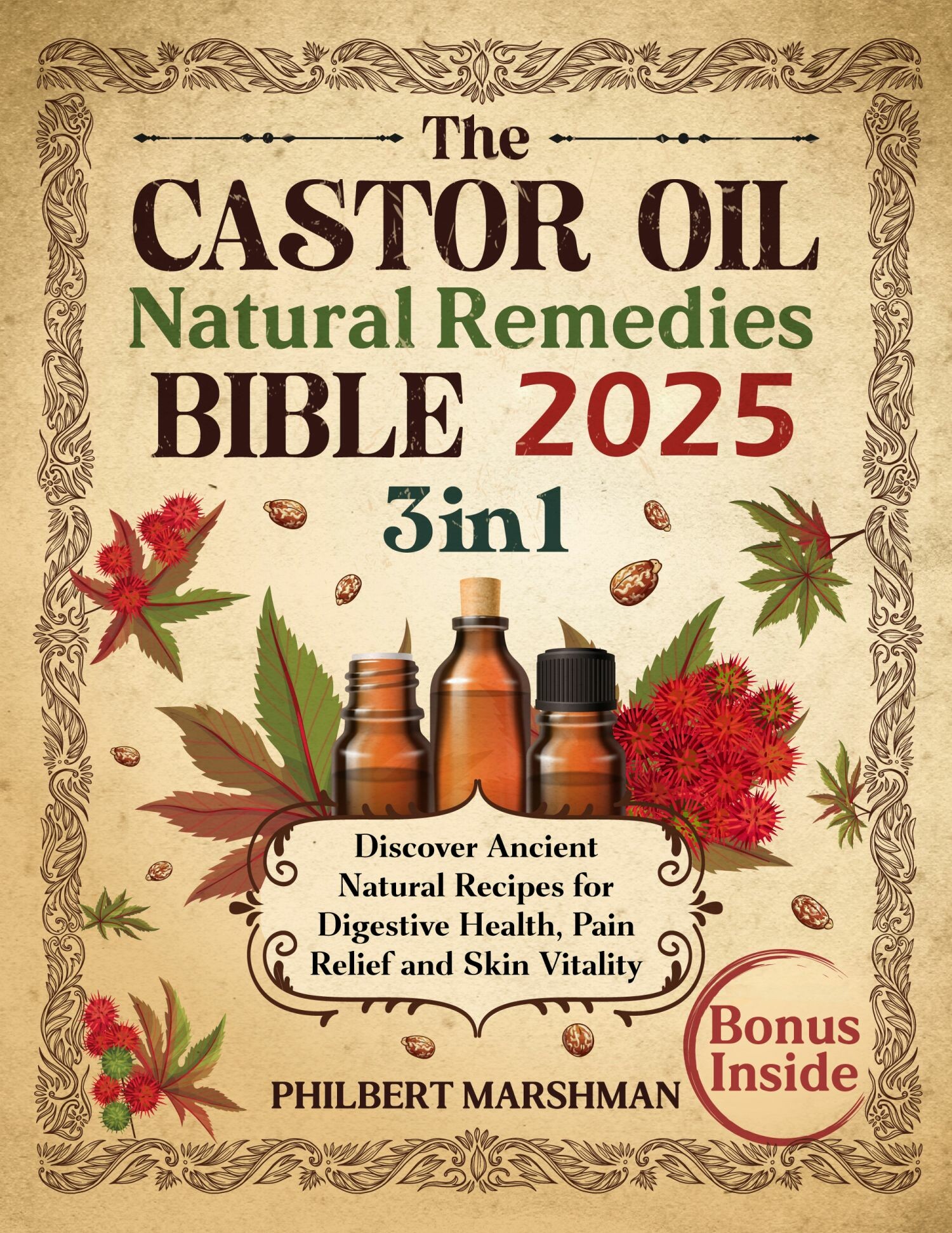 Cover The Castor Oil Natural Remedies Bible
