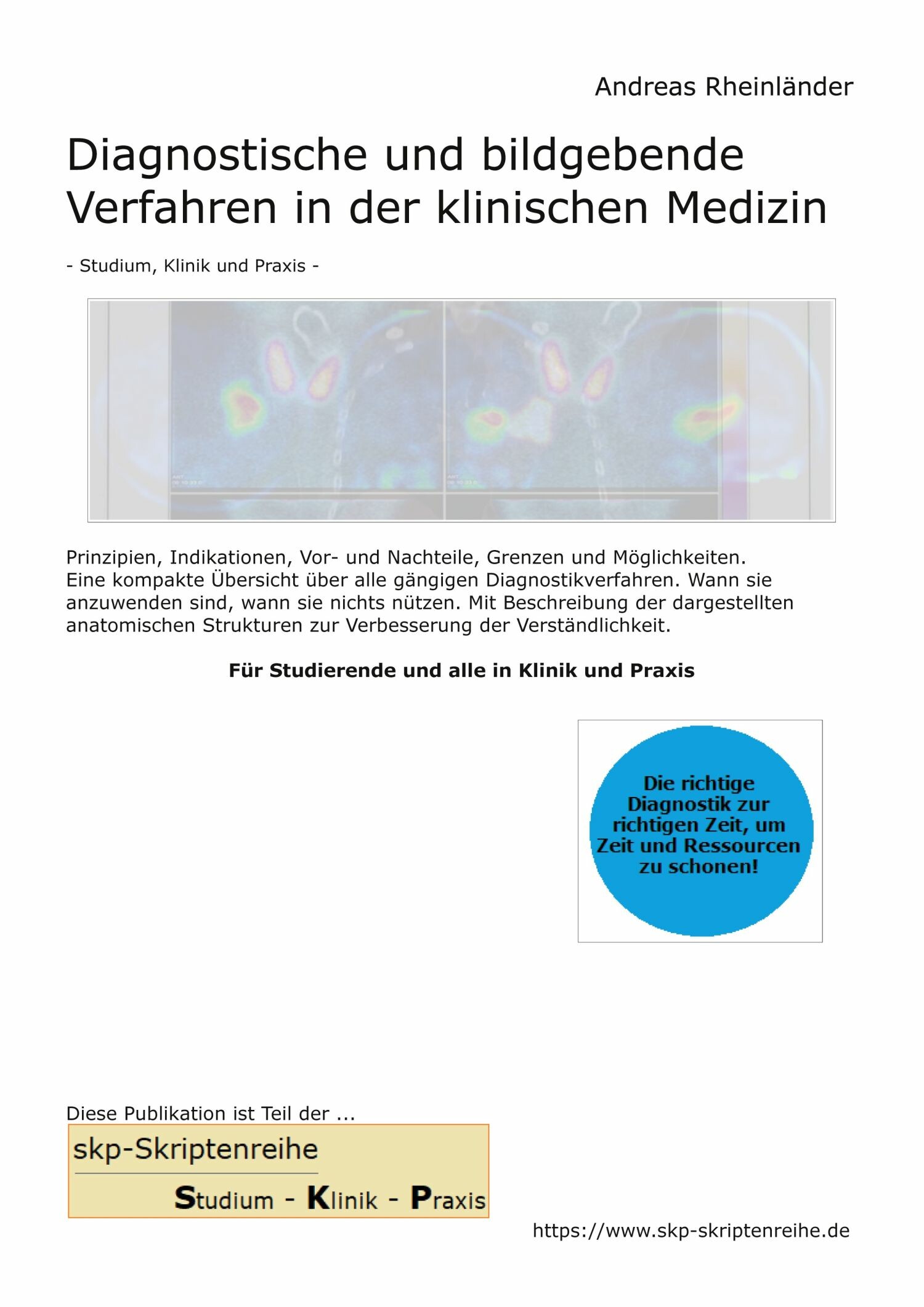 Cover Diagnostische und bildgebende Verfahren in der klinischen Medizin