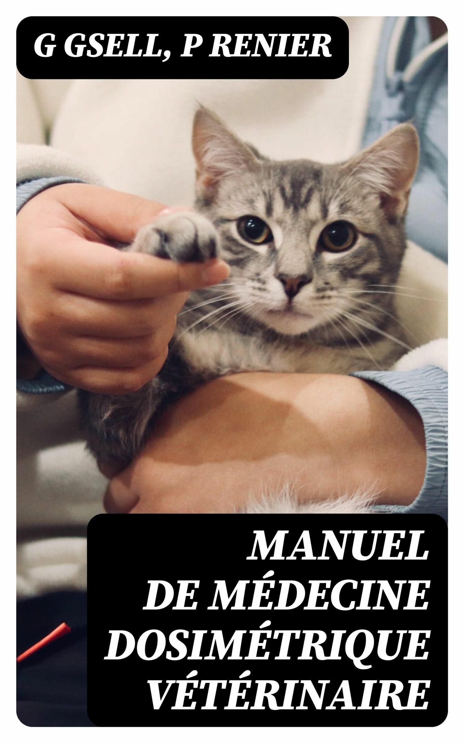 Cover Manuel de médecine dosimétrique vétérinaire