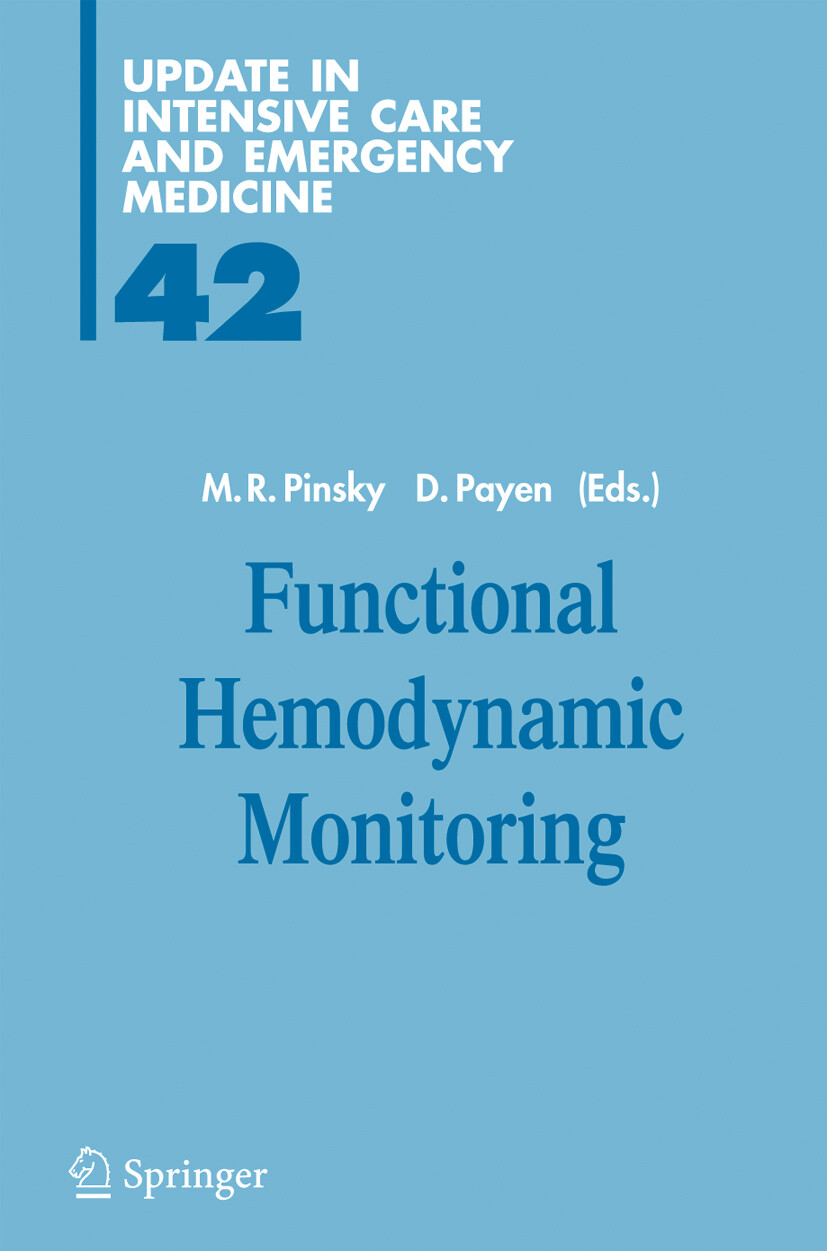 Cover Functional Hemodynamic Monitoring