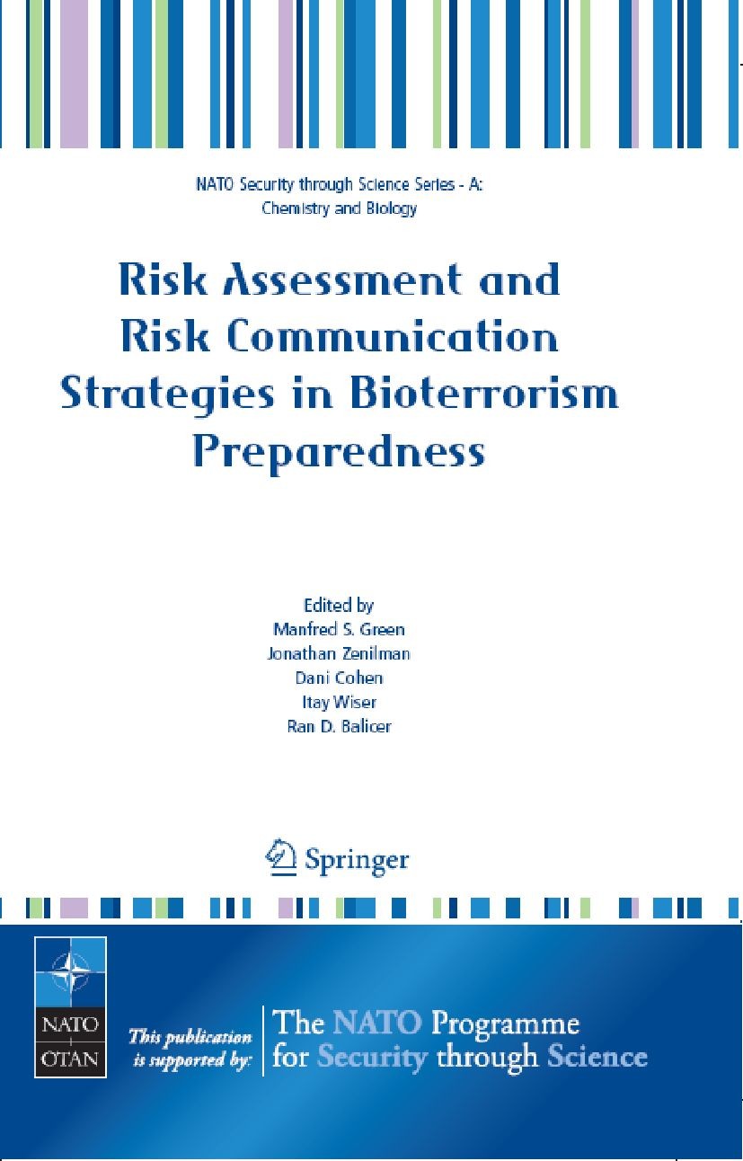 Cover Risk Assessment and Risk Communication Strategies in Bioterrorism Preparedness