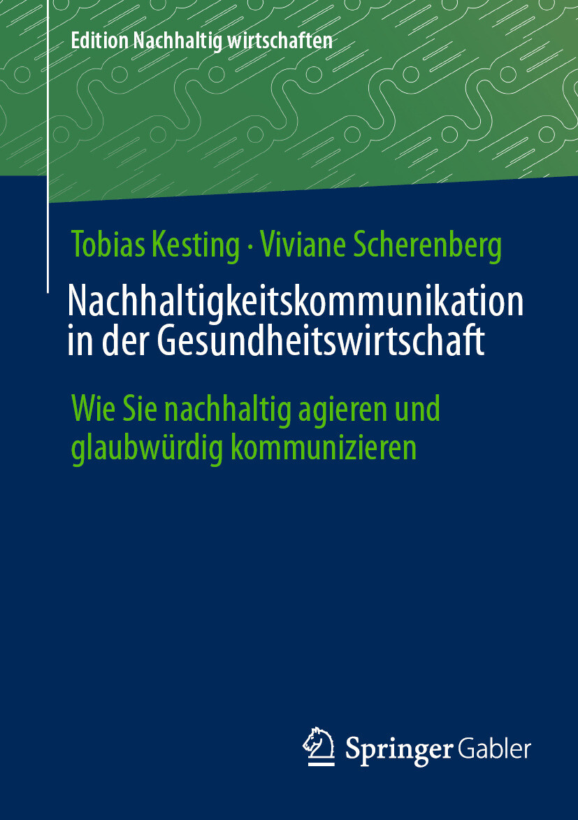 Cover Nachhaltigkeitskommunikation in der Gesundheitswirtschaft