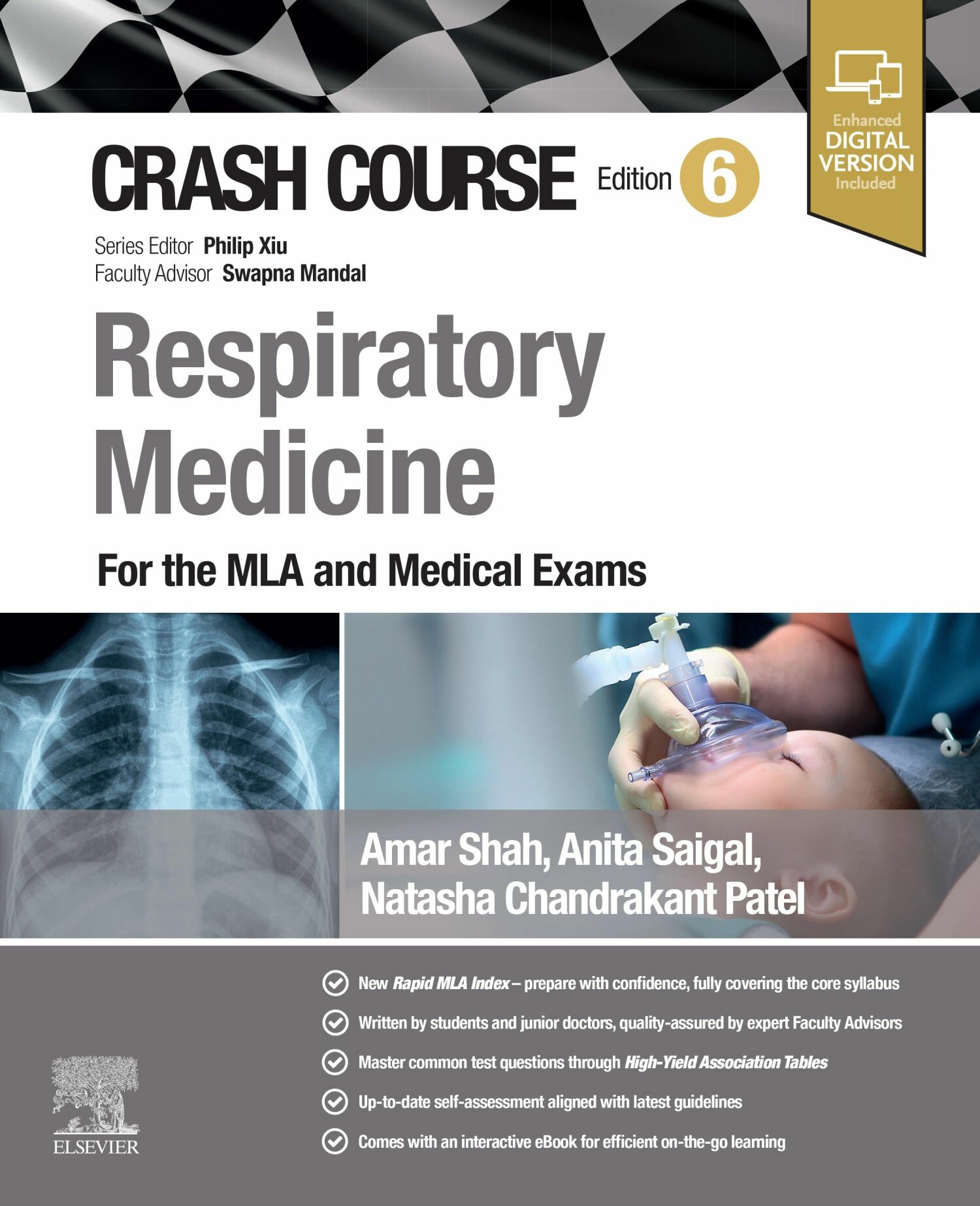 Cover Crash Course Respiratory Medicine - E-BOOK