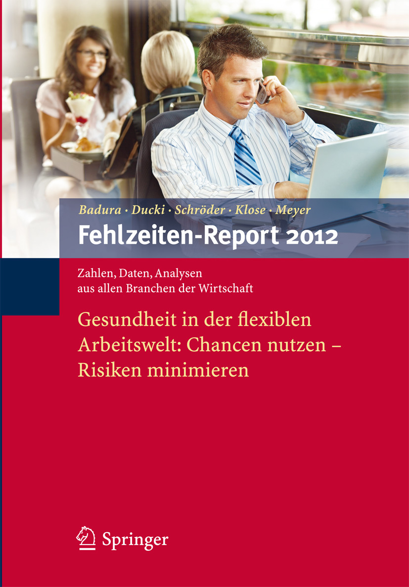 Cover Fehlzeiten-Report 2012