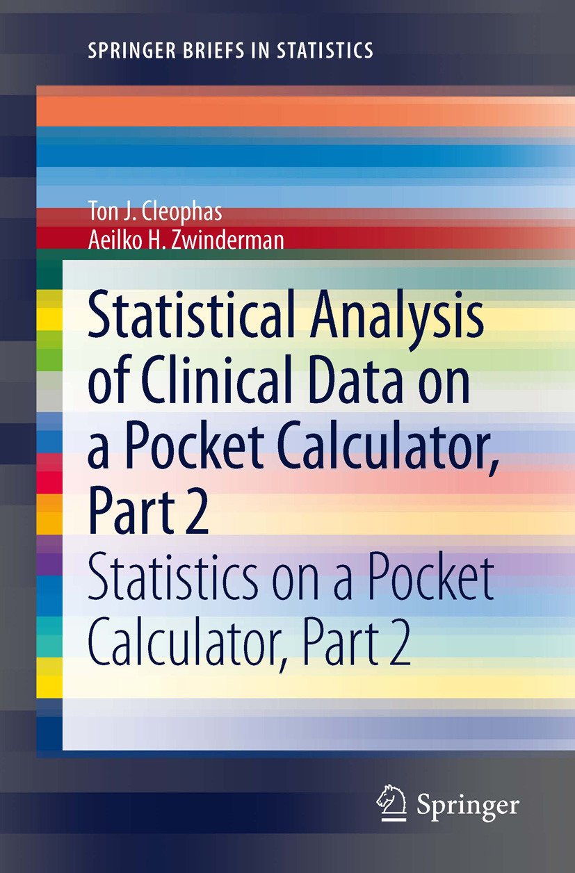 Cover Statistical Analysis of Clinical Data on a Pocket Calculator, Part 2