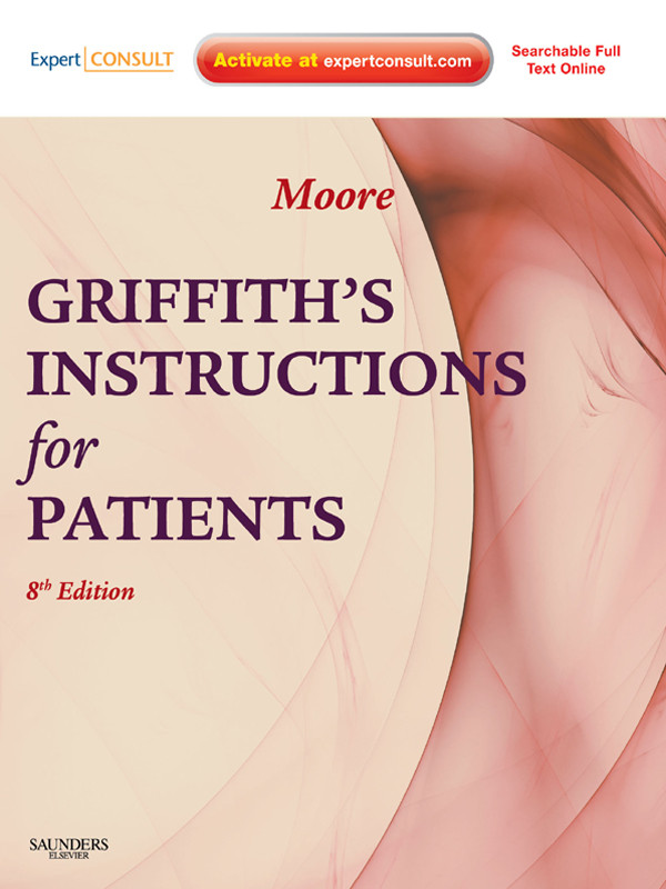 Cover Griffith's Instructions for Patients